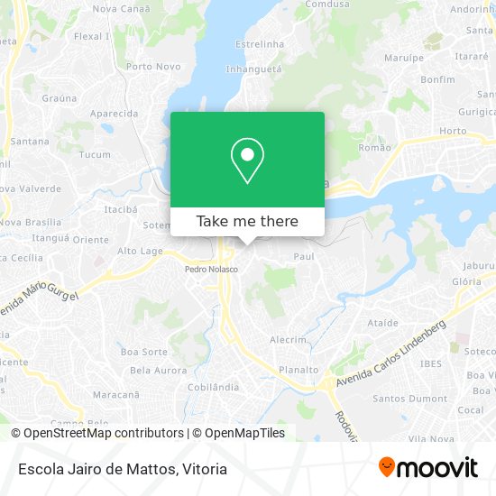 Escola Jairo de Mattos map