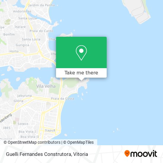 Guelli Fernandes Construtora map