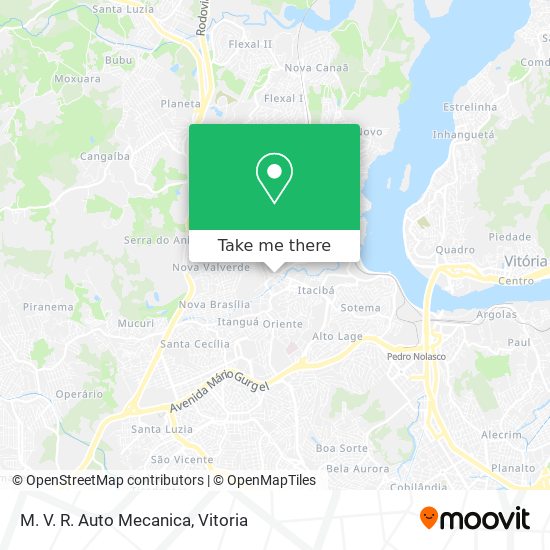M. V. R. Auto Mecanica map