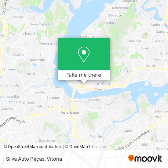 Silva Auto Peças map