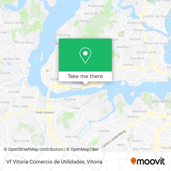 Vf Vitoria Comercio de Utilidades map
