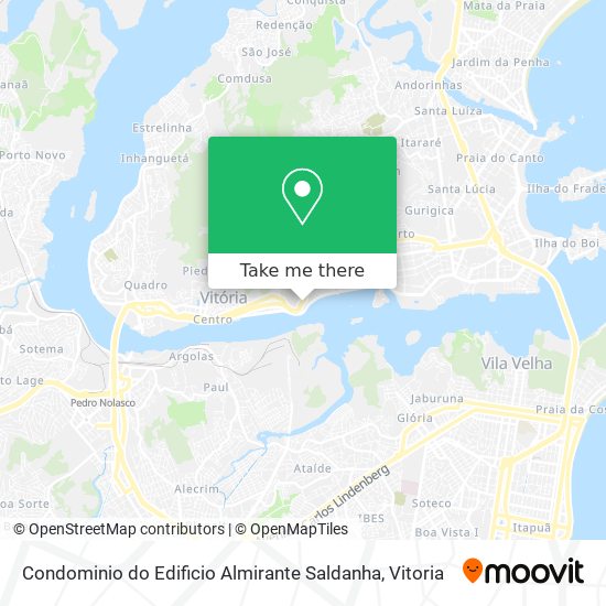 Condominio do Edificio Almirante Saldanha map