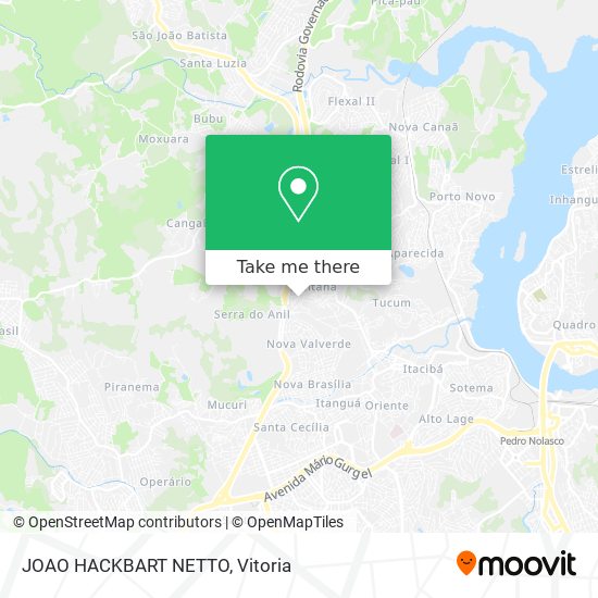 Mapa JOAO HACKBART NETTO
