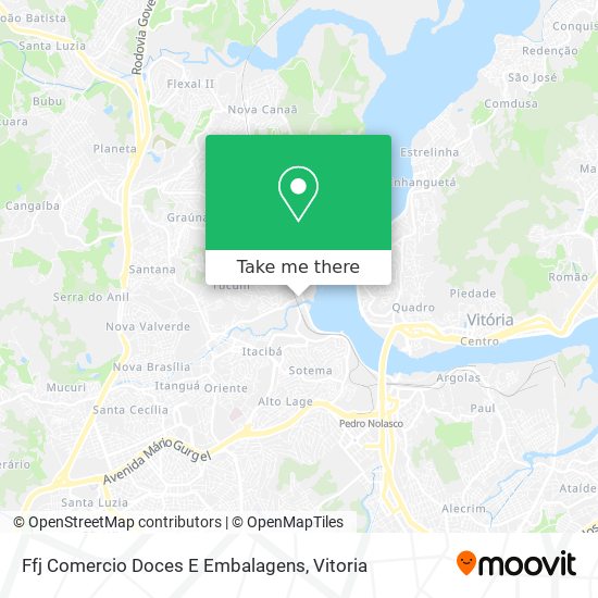 Ffj Comercio Doces E Embalagens map