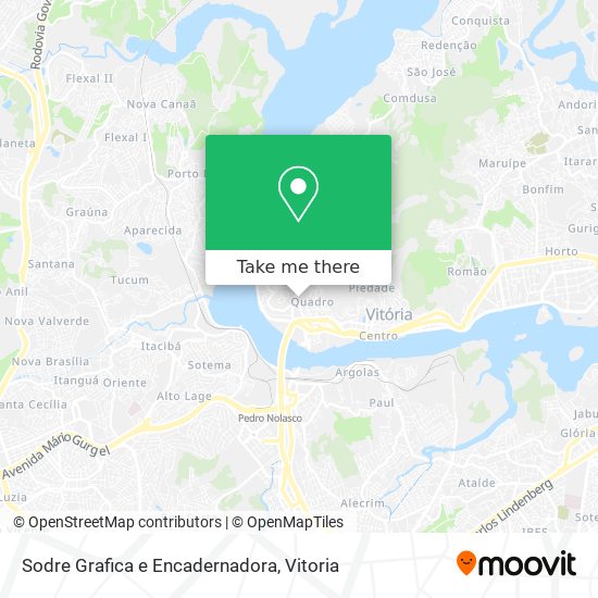 Sodre Grafica e Encadernadora map