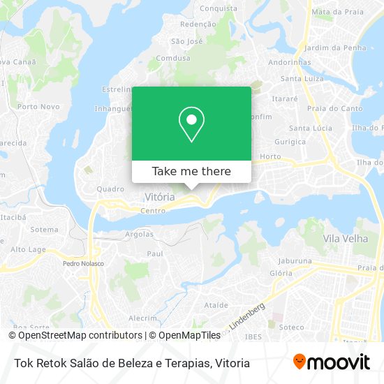 Tok Retok Salão de Beleza e Terapias map