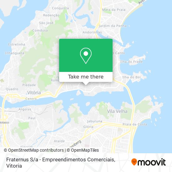 Fraternus S / a - Empreendimentos Comerciais map