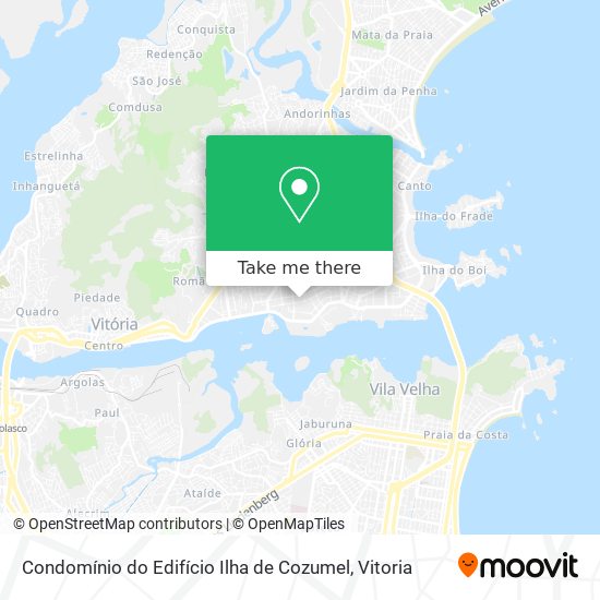 Condomínio do Edifício Ilha de Cozumel map
