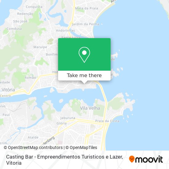 Mapa Casting Bar - Empreendimentos Turisticos e Lazer