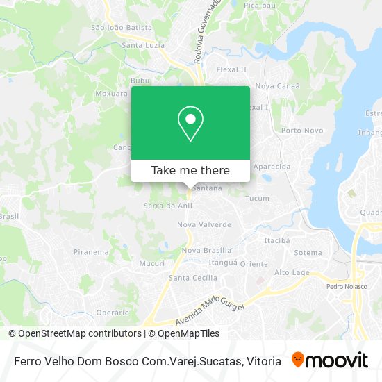 Ferro Velho Dom Bosco Com.Varej.Sucatas map