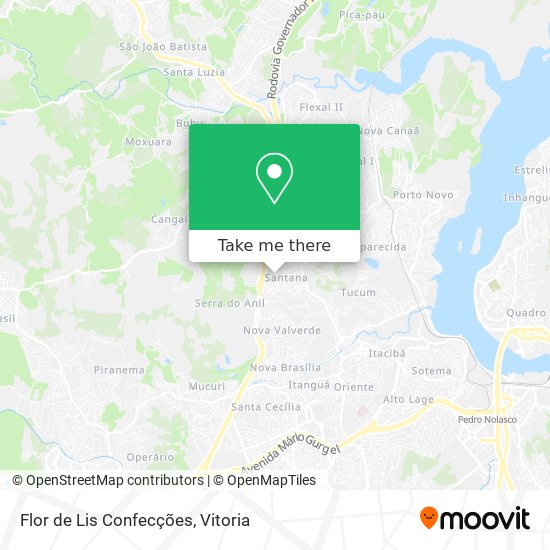 Flor de Lis Confecções map