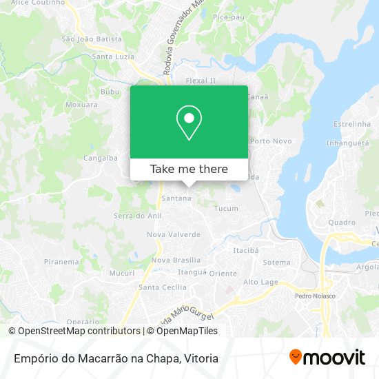 Empório do Macarrão na Chapa map