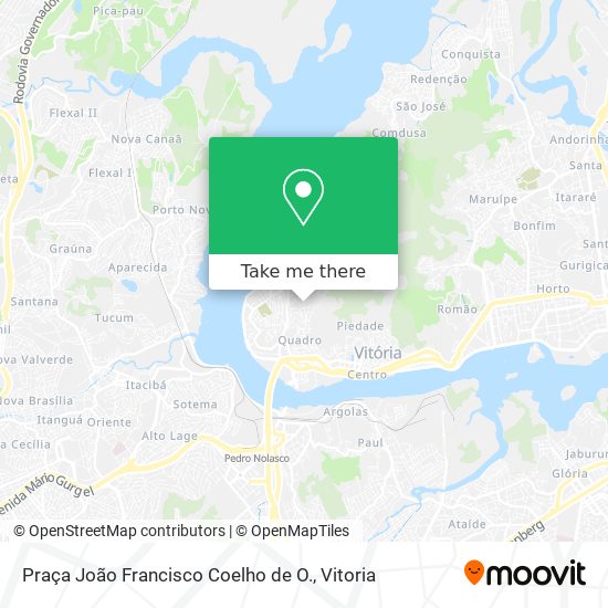 Praça João Francisco Coelho de O. map