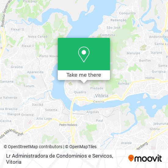 Lr Administradora de Condominios e Servicos map