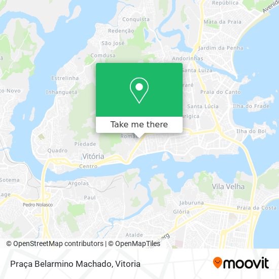 Praça Belarmino Machado map