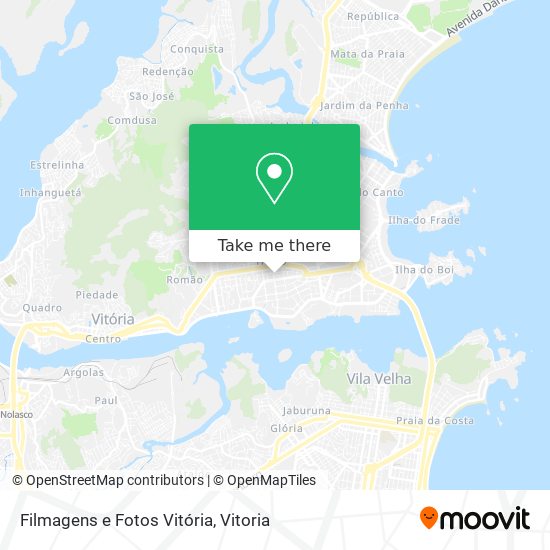Filmagens e Fotos Vitória map