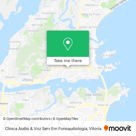 Clinica Audio & Voz Serv Em Fonoaudiologia map