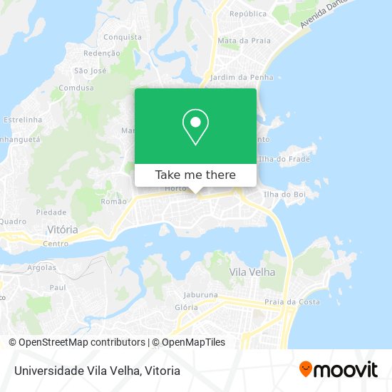 Universidade Vila Velha map