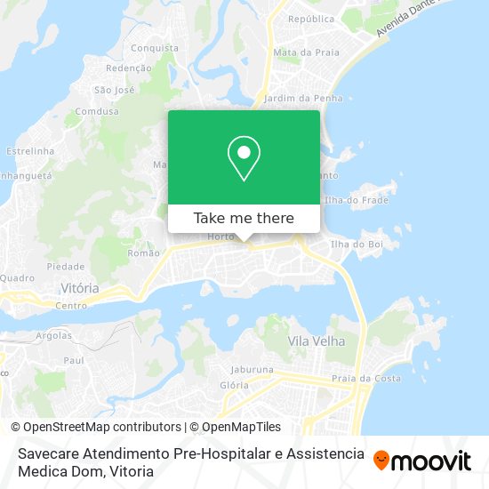 Savecare Atendimento Pre-Hospitalar e Assistencia Medica Dom map