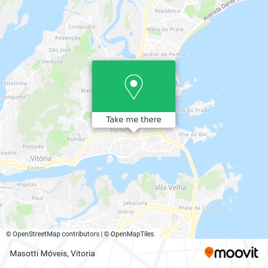 Masotti Móveis map