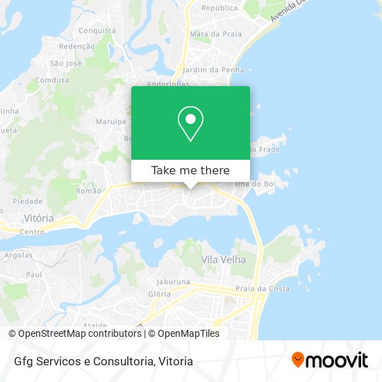 Gfg Servicos e Consultoria map