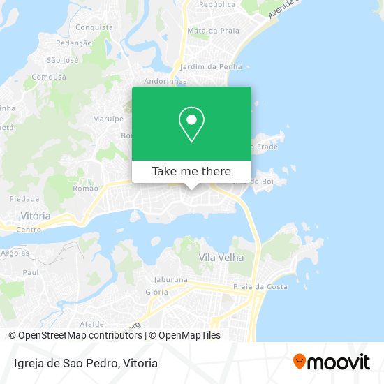 Igreja de Sao Pedro map