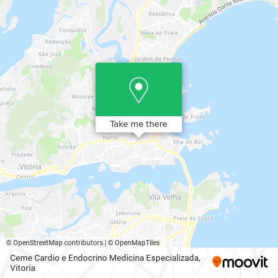 Ceme Cardio e Endocrino Medicina Especializada map