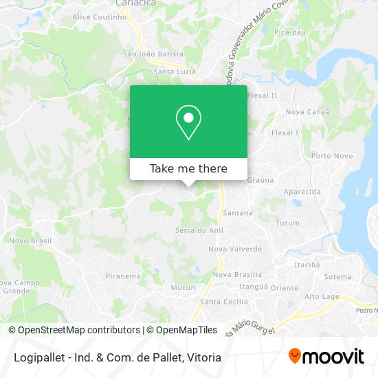 Logipallet - Ind. & Com. de Pallet map