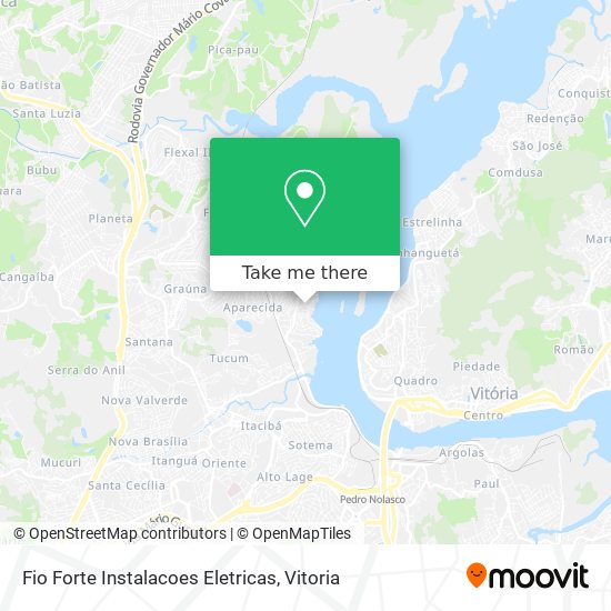 Fio Forte Instalacoes Eletricas map