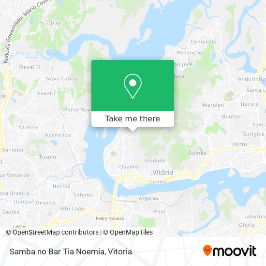 Samba no Bar Tia Noemia map