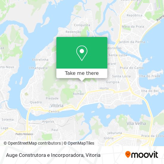 Auge Construtora e Incorporadora map
