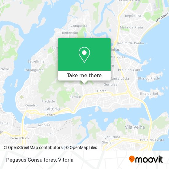 Pegasus Consultores map