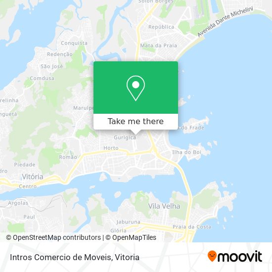 Intros Comercio de Moveis map