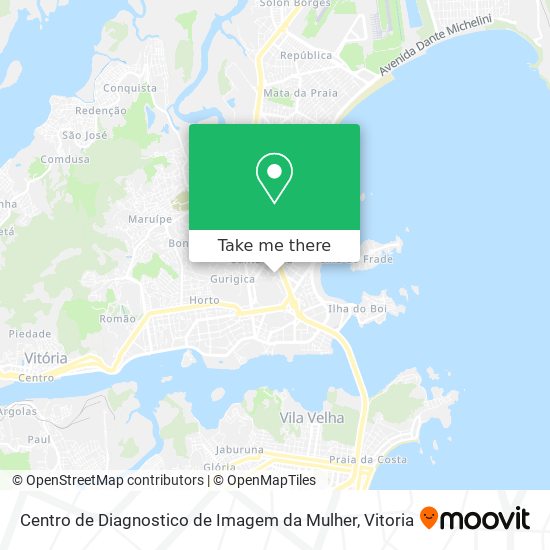 Centro de Diagnostico de Imagem da Mulher map