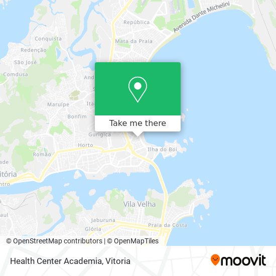 Health Center Academia map