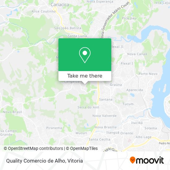 Quality Comercio de Alho map