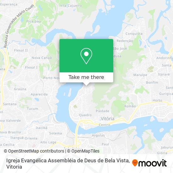 Igreja Evangélica Assembléia de Deus de Bela Vista map