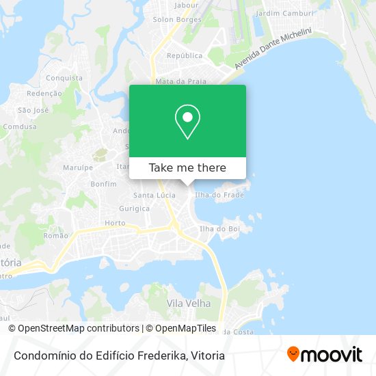 Condomínio do Edifício Frederika map