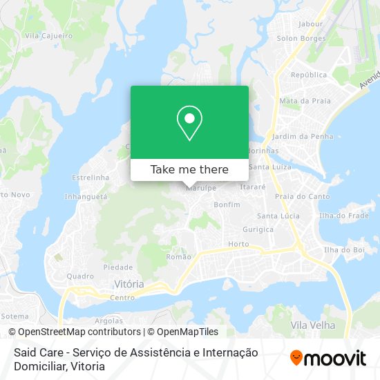 Said Care - Serviço de Assistência e Internação Domiciliar map
