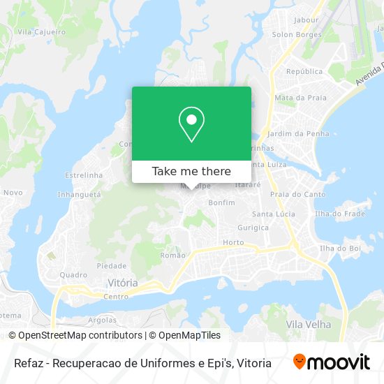 Refaz - Recuperacao de Uniformes e Epi's map