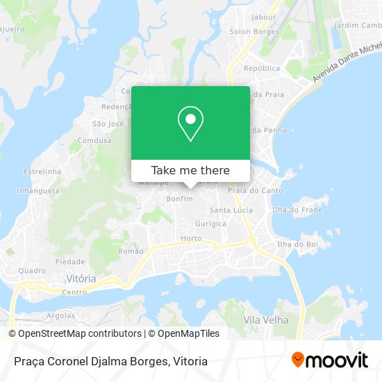 Praça Coronel Djalma Borges map