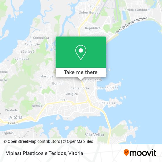 Viplast Plasticos e Tecidos map