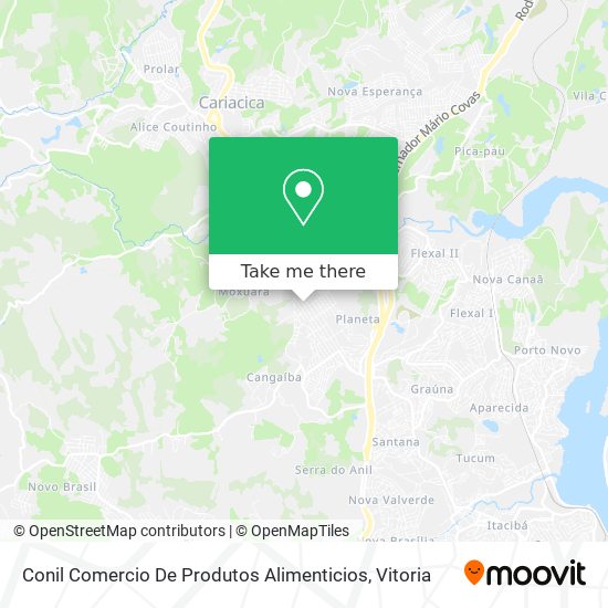 Conil Comercio De Produtos Alimenticios map