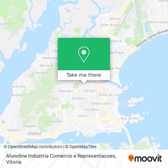 Alunobre Industria Comercio e Representacoes map