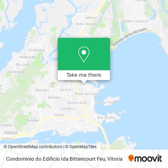 Condominio do Edificio Ida Bittencourt Feu map