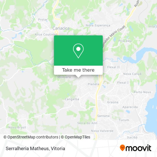Serralheria Matheus map