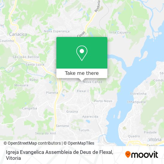 Igreja Evangelica Assembleia de Deus de Flexal map