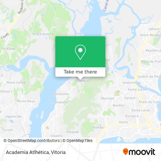 Academia Atlhética map