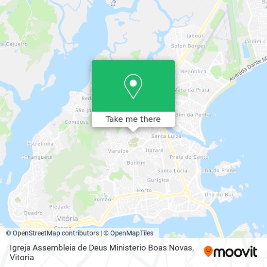 Igreja Assembleia de Deus Ministerio Boas Novas map