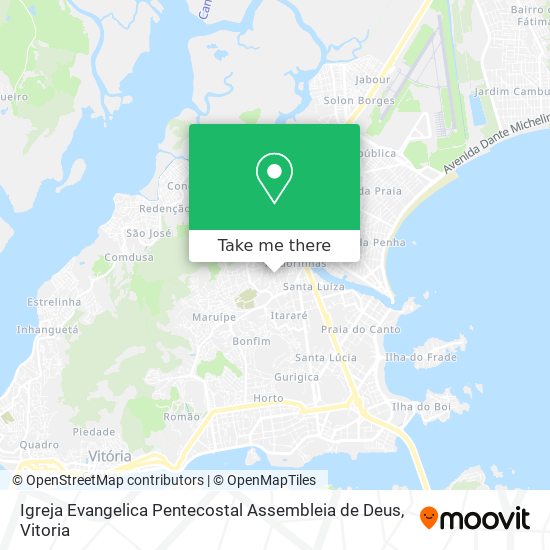 Igreja Evangelica Pentecostal Assembleia de Deus map